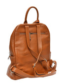 Anna Luchini Rucsac Giovanna piele naturala Coniac