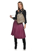 Anna Luchini Rucsac Giovanna piele naturala Taupe