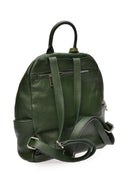 Anna Luchini Rucsac Giovanna piele naturala Verde inchis