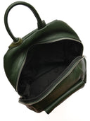 Anna Luchini Rucsac Giovanna piele naturala Verde inchis