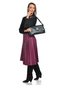 Anna Luchini Geanta de umar Miranda piele naturala Negru