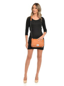 Anna Luchini Geanta de umar Eleonora piele naturala Coniac