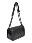 Anna Luchini Geanta de umar Eleonora piele naturala Negru