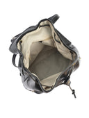 Anna Luchini Rucsac Ginevra piele naturala Negru