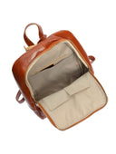 Anna Luchini Rucsac Francine piele naturala Coniac