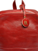 Anna Luchini Rucsac Francine piele naturala Rosu