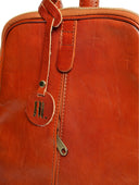 Anna Luchini Rucsac Alice piele naturala Coniac