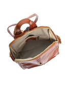 Anna Luchini Rucsac Alice piele naturala Coniac