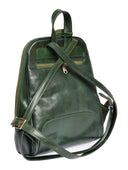 Anna Luchini Rucsac Alice piele naturala Verde