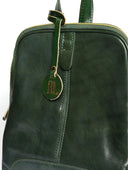 Anna Luchini Rucsac Alice piele naturala Verde