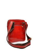 Anna Luchini Geanta Postas Lavinia piele naturala Rosu