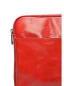 Anna Luchini Geanta Postas Lavinia piele naturala Rosu