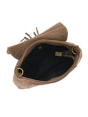 Anna Luchini Geanta Postas Agripina piele naturala Taupe