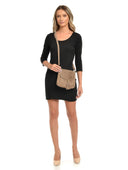 Anna Luchini Geanta Postas Agripina piele naturala Taupe