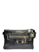 Anna Luchini Geanta Postas Vittoria piele naturala Negru