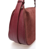 Anna Luchini Geanta de mana  Damaris piele naturala Bordo