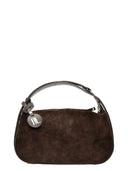 Anna Luchini Geanta de mana  Damaris piele naturala Maro inchis