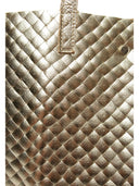 Anna Luchini Geanta de umar Delia piele naturala Auriu