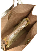 Anna Luchini Geanta de umar Delia piele naturala Auriu