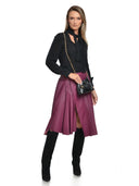 Anna Luchini Geanta Postas Beatrix piele naturala Negru