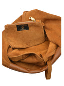 Anna Luchini Geanta de umar Vivienne piele naturala coniac