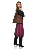 Anna Luchini Geanta de umar Vivienne piele naturala Maro