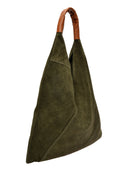 Anna Luchini Geanta de umar Vivienne piele naturala Verde