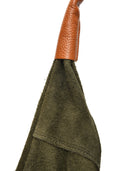 Anna Luchini Geanta de umar Vivienne piele naturala Verde