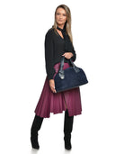 Anna Luchini Geanta de mana  Eleonora piele naturala Albastru