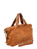 Anna Luchini Geanta de mana  Eleonora piele naturala coniac