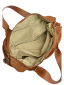 Anna Luchini Geanta de mana  Eleonora piele naturala coniac