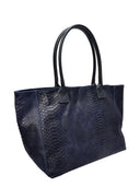 Anna Luchini Geanta de umar Giada piele naturala Albastru