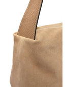 Anna Luchini Geanta de umar Mia piele naturala Taupe