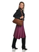 Anna Luchini Geanta de umar Mia piele naturala Maro