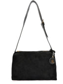 Anna Luchini Geanta de umar Mia piele naturala Negru