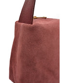 Anna Luchini Geanta de umar Mia piele naturala vin