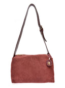 Anna Luchini Geanta de umar Mia piele naturala vin