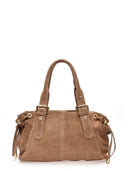 Anna Luchini Geanta de umar Stella piele naturala Taupe