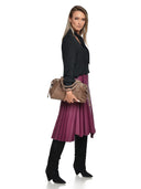 Anna Luchini Geanta de umar Stella piele naturala Taupe