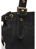 Anna Luchini Stella borsa a tracolla in pelle naturale Nero