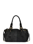 Anna Luchini Stella borsa a tracolla in pelle naturale Nero