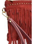 Anna Luchini Plic Rina piele naturala Bordo