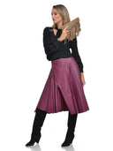 Anna Luchini Plic Rina piele naturala Taupe