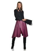 Anna Luchini Plic Rina piele naturala Negru