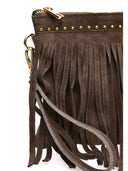 Anna Luchini Plic Rina piele naturala Maro inchis