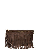 Anna Luchini Plic Rina piele naturala Maro inchis