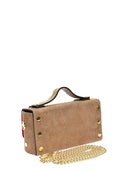 Anna Luchini Geanta de mana  Fiorella piele naturala Taupe