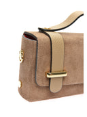 Anna Luchini Geanta de mana  Fiorella piele naturala Taupe