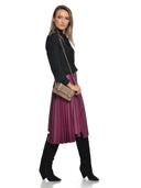 Anna Luchini Geanta de mana  Fiorella piele naturala Taupe