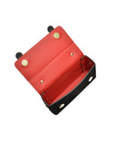 Anna Luchini Geanta de mana  Fiorella piele naturala Negru